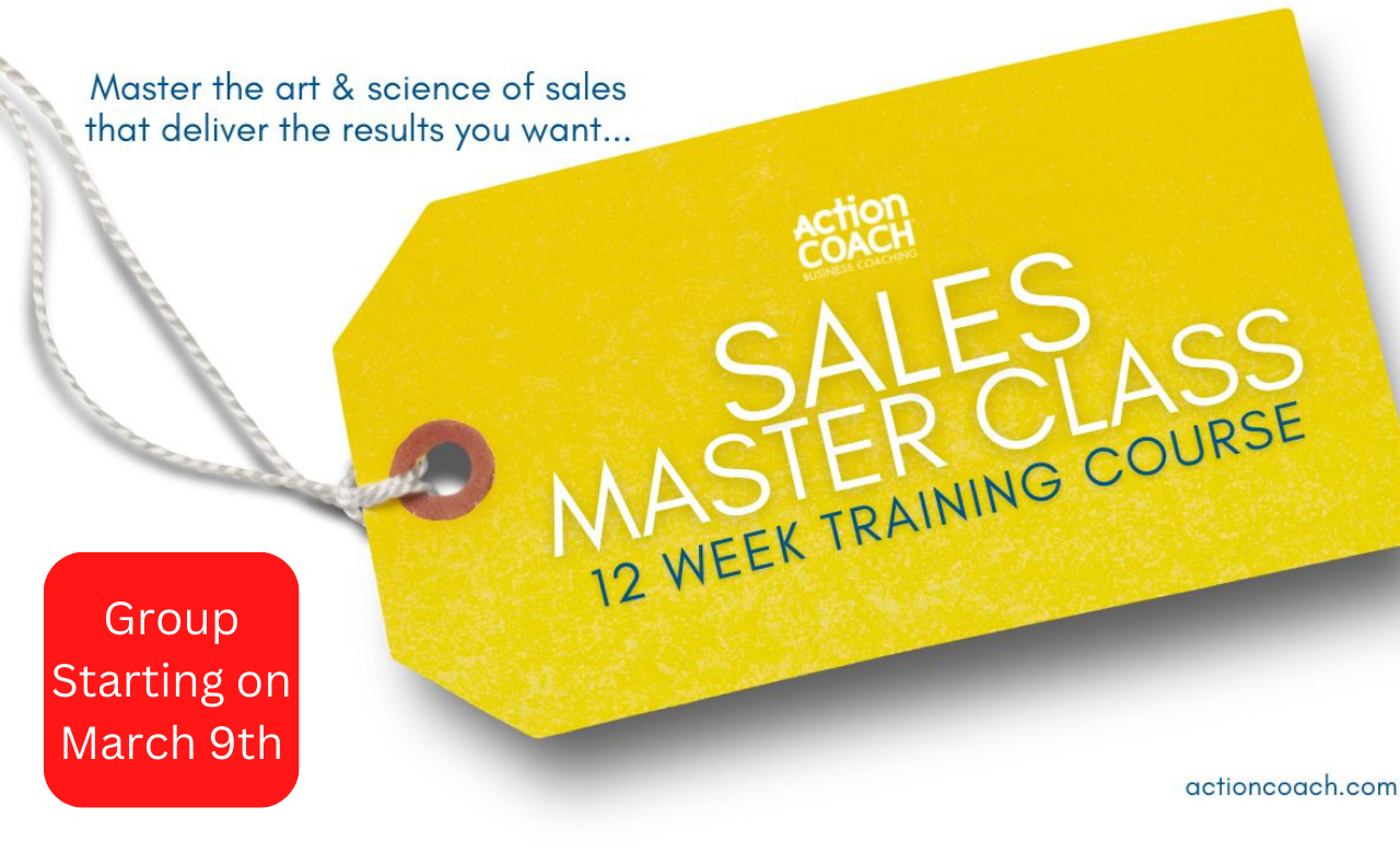 sales training flyer