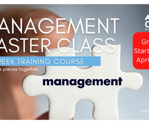 management masterclass flyer