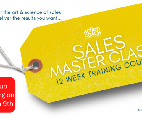 sales training flyer